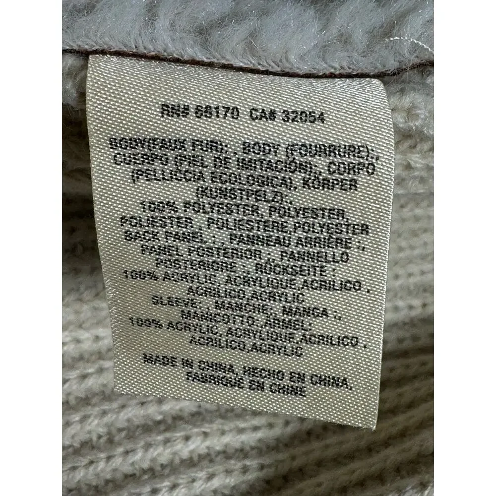 Anthropologie moth sherpa